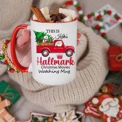 funny christmas movie mug, 15oz hallmark movie mug, funny xmas mug, christmas mugful, christmas hot cocoa mug, hot choco