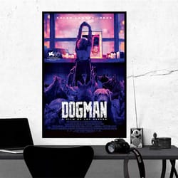dogman 2023 movie poster film, room decor, home decor, art poster for gift.jpg