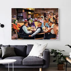 the best movie characters of all time canvas print wall art the most famous gangsters painting art poster.jpg