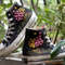 Custom Converse Chuck Taylor Embroidered Colorful Tree Embroidered Converse Custom Wedding Flowers - 2.jpg