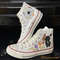 Custom Converse Chuck Taylor Embroidered Dog Summer Garden Flowers Embroidered Convese Shoes Embroidered Converse Custom Wedding Flowers - 2.jpg