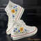 Custom Converse Chuck Taylor Embroidered Garden Flower Sunflower Embroidered Converse Custom Wedding Flowers - 1.jpg