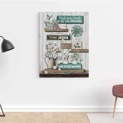 wash your hands and say your prayers canvas, bathroom decor canvas art, farmhouse bathroom canvas, bathroom sign, christ