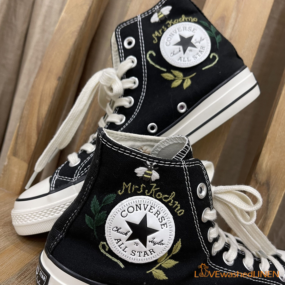 Custom Converse Chuck Taylor Embroidered Ghost Embroidered Converse Halloween Vibes Embroidered Sneakers - 6.jpg