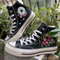 Custom Converse Chuck Taylor Embroidered Jolie Roses Flower Embroidered Converse Custom Wedding Wedding Sneakers - 1.jpg