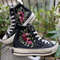 Custom Converse Chuck Taylor Embroidered Jolie Roses Flower Embroidered Converse Custom Wedding Wedding Sneakers - 2.jpg