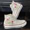 Custom Converse Chuck Taylor Garden Flowers Embroidered ConvesreWedding Flowers Embroidered SneakersBridal Flowers Embroidered Convesre - 3.jpg