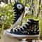 Custom Embroidered Converse High Tops Chuck Taylor 1970s Sweet Cherry Blossom Converse Custom Converse Chuck Taylor Embroidered Flower - 4.jpg