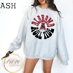 vintage alabama sweatshirt, alabama unisex sweater, alabama travel gift, alabama crewneck, university student gift, usa