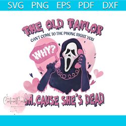 scream halloween the old taylor cant come png download