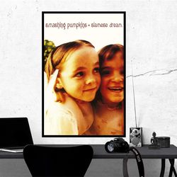 smashing pumpkins siamese dream mini poster, room decor, home decor, art poster for gift.jpg