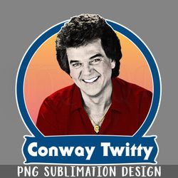 conway twitty retro 70s style png download