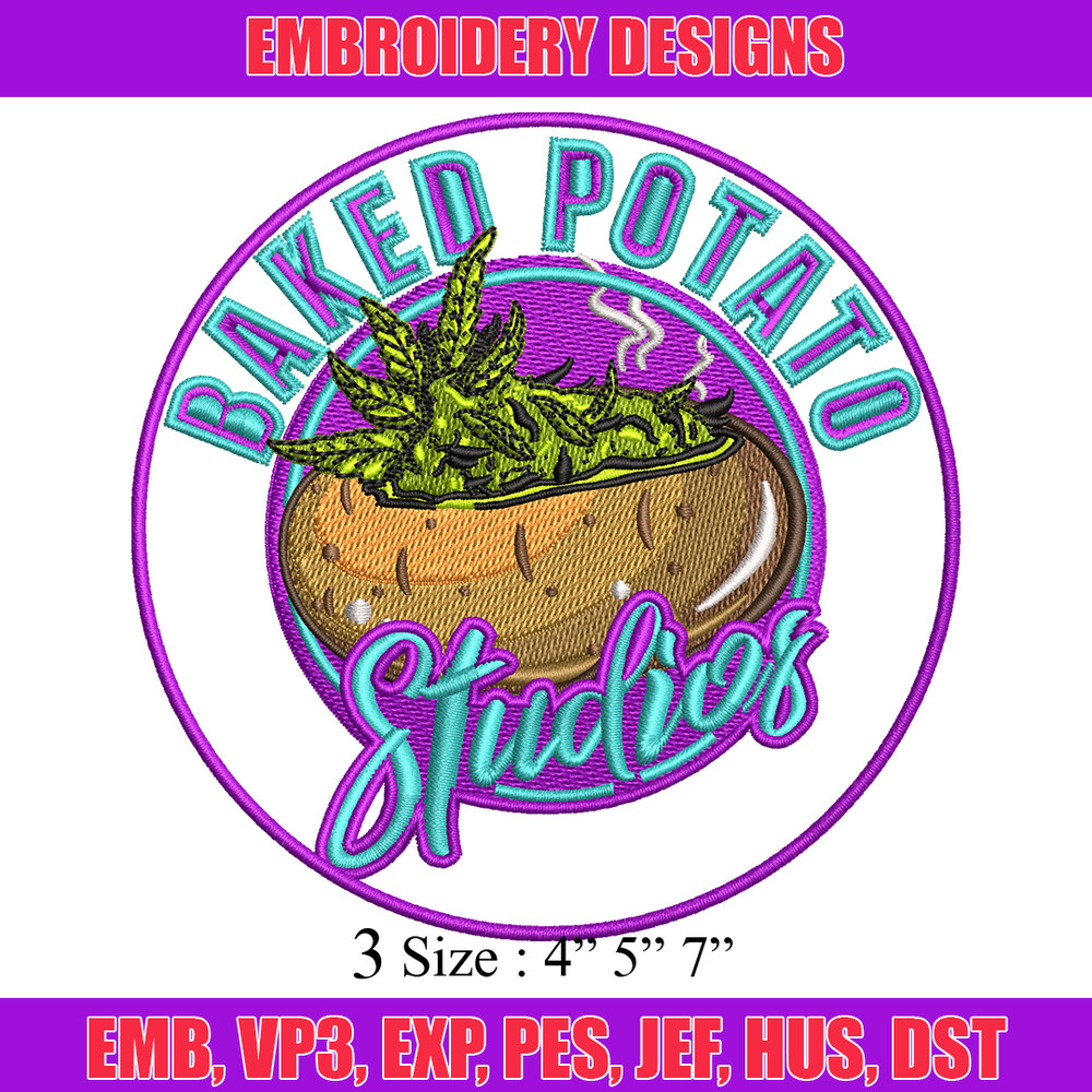 Baked Potatoes embroidery design, Baked Potatoes embroidery, logo design, embroidery file, logo shirt, Digital download..jpg