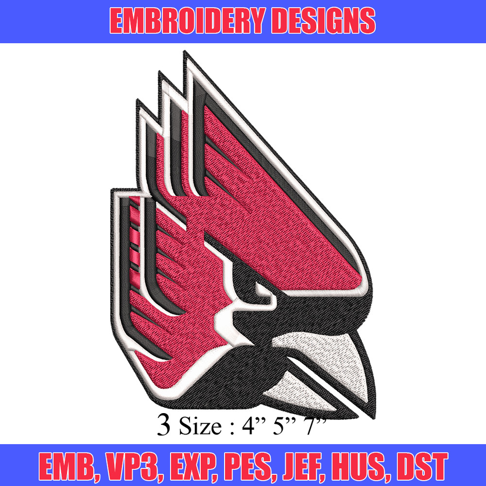 Ball State Cardinals embroidery design, Ball State Cardinals embroidery, logo Sport, Sport embroidery, NCAA embroidery..jpg