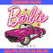 Barbie Girl Pink Car Embroidery, Barbie Girl Pink Car Embroidery, logo design, Embroidery File, Digital download..jpg