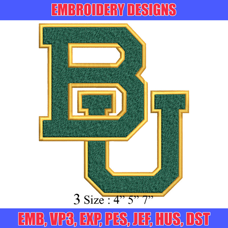 Baylor Bears embroidery design, Baylor Bears embroidery, logo Sport, Sport embroidery, NCAA embroidery..jpg