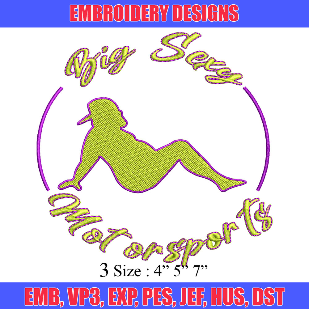 Big Sexy embroidery design, Big Sexy embroidery, logo design, embroidery file, logo shirt, Digital download..jpg