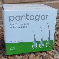 Merz Pharma Pantogar Vitamin For Alopecia/Hair & Nail Loss/Growth - 90 Sealed capsules/box - Expiration Date 6/2025