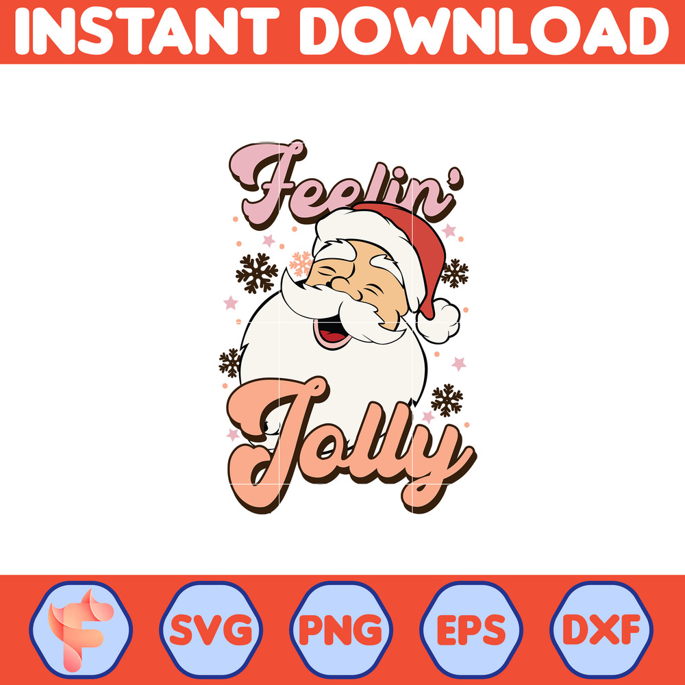 Retro Christmas Svg, Howdy Santa Clause Sleigh Feelin Jolly Merry Mama Cozy Season Cold Outside Jingle bell rock Hot Cocoa smiley (6).jpg