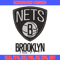 Brooklyn Nets Embroidery Design, Sport Embroidery, Brand Embroidery, Embroidery File, Logo shirt, Digital download.jpg
