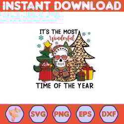 retro christmas svg, it's the most time of the year svg, howdy santa clause sleigh feelin jolly merry mama