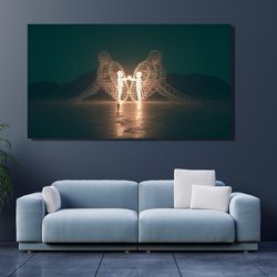 Inner Child Glowing Print On Canvas , Alexander Milov Canvas Wall Art,Abstract Art,Alexander Milov Wall Art,Ready to Han