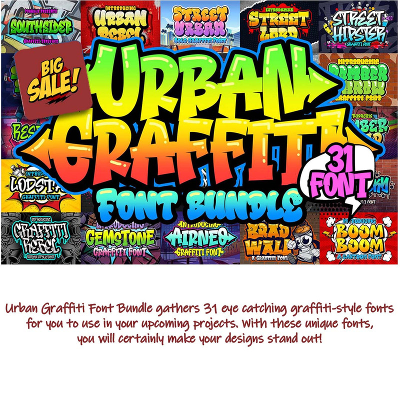 Urban Graffiti Font Bundle.jpg