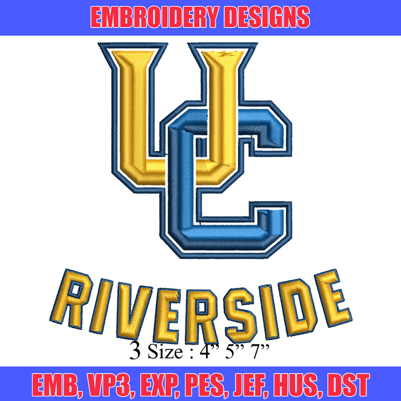 California Riverside Highlanders embroidery design, logo embroidery, logo Sport, Sport embroidery, NCAA embroidery..jpg