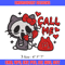 Call Me Scream Hello Kitty Embroidery design, Hallokitty Embroidery, cartoon design, Embroidery File, Digital download..jpg