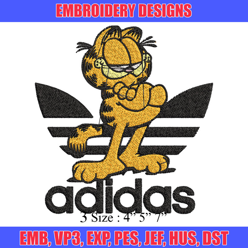 Cartoon cat adidas Embroidery Design, Adidas Embroidery, Brand Embroidery, Embroidery File,Logo shirt,Digital download.jpg