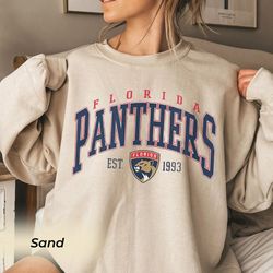 vintage florida panthers sweatshirt, panthers tee, hockey sweatshirt, college sweater, hockey fan shirt, florida hockey