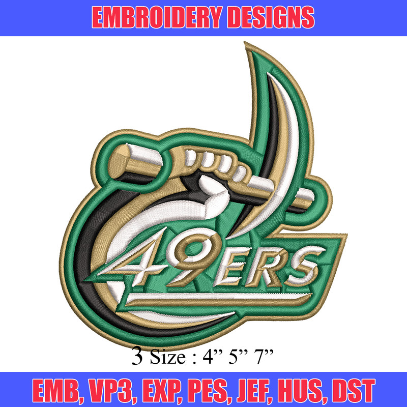 Charlotte ers embroidery design, Charlotte ers Knights embroidery, logo Sport, Sport embroidery, NCAA embroidery..jpg