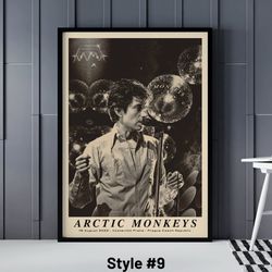 Arctic Monkeys Poster, 8 Different Arctic Monkeys Posters, Arctic Monkeys Print, Arctic Monkeys Wall Decor Art, Alex Tur