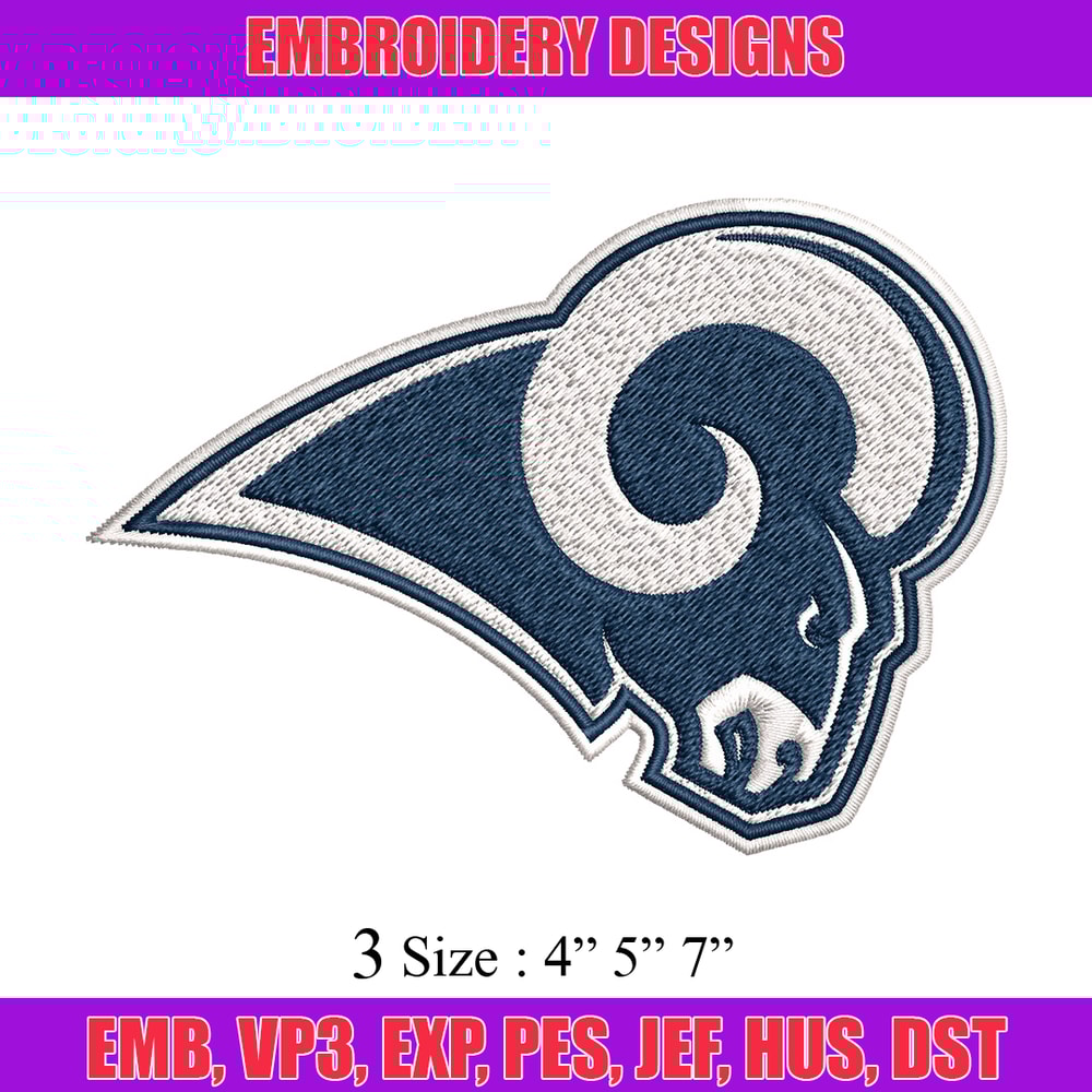Goat logo Embroidery Design, Brand Embroidery, Embroidery File, Logo shirt, Sport Embroidery, Digital download..jpg