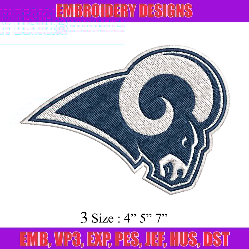 Goat logo Embroidery Design, Brand Embroidery, Embroidery File, Logo shirt, Sport Embroidery, Digital download..jpg