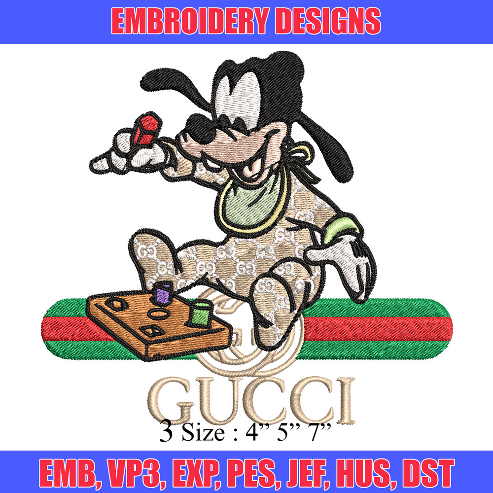 Goofy baby gucci Embroidery Design, Gucci Embroidery, Embroidery File, Logo shirt, Sport Embroidery, Digital download.jpg