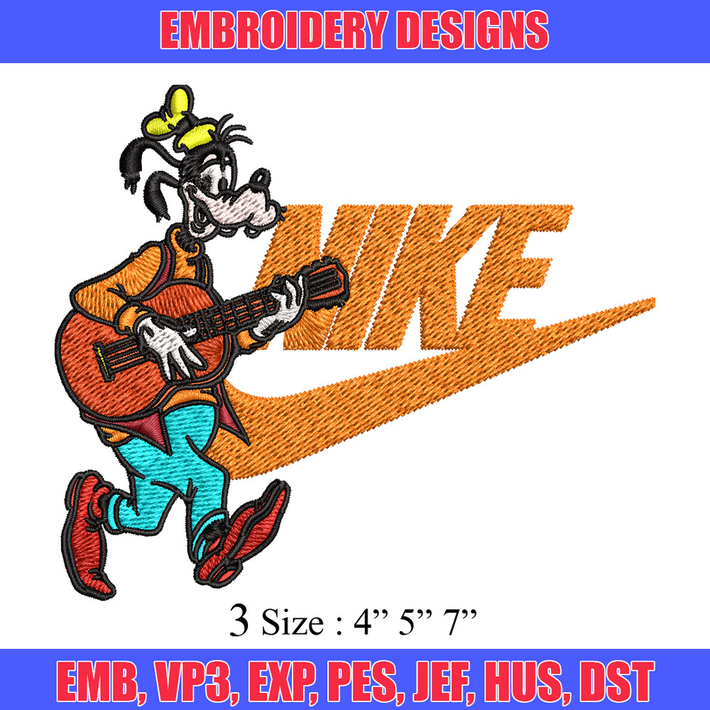 Goofy Nike Embroidery design, Disney Cartoon Embroidery, Nike design, Embroidery file, logo shirt, Instant download..jpg