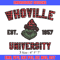 Grinch Whoville University Christmas Embroidery design, Grinch Christmas Embroidery, Grinch design, Digital download..jpg