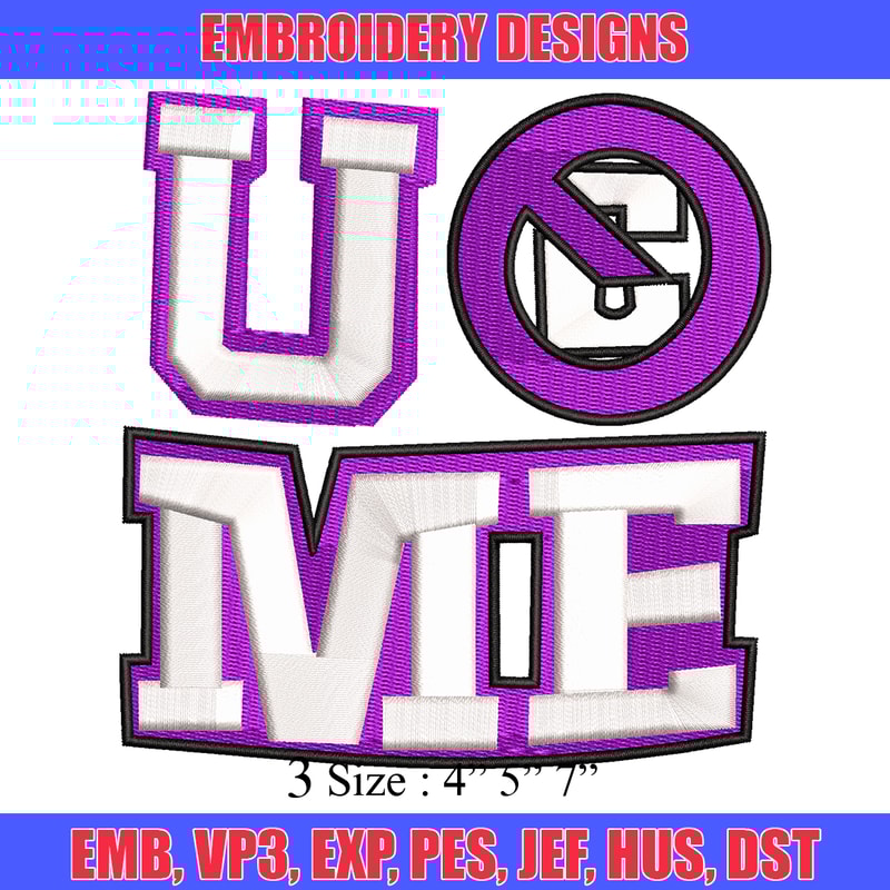 Logo John Cena Uc Me embroidery design, Logo embroidery, logo design, embroidery file, logo shirt, Digital download..jpg
