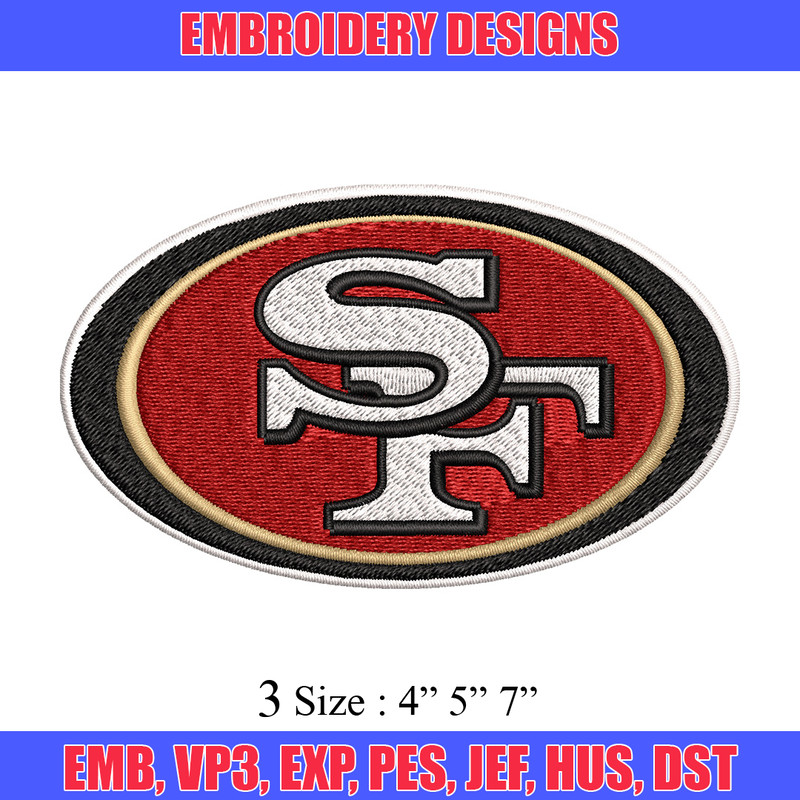 Logo sf Embroidery Design, Brand Embroidery, Embroidery File, Logo shirt, Sport Embroidery, Digital download..jpg