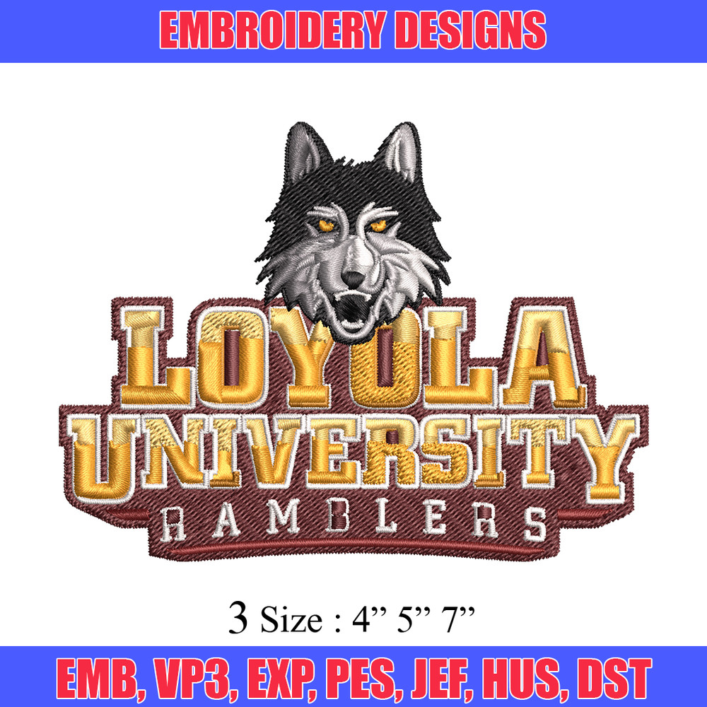 Loyola Ramblers embroidery design, Loyola Ramblers embroidery, logo Sport, Sport embroidery, NCAA embroidery..jpg