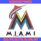 Miami Marlins Embroidery Design, Brand Embroidery, Embroidery File, Logo shirt, Sport Embroidery, Digital download.jpg