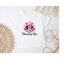 disney birthday girl shirt, minnie birthday shirt, disney birthday squad, birthday princess, birthday girl shirt, minnie