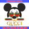 Mickey head gucci Embroidery Design, Gucci Embroidery, Brand Embroidery, Logo shirt, Embroidery File, Digital download.jpg