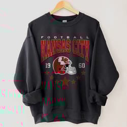 kansas city football sweatshirt, vintage style kansas city football shirt, kansas city chief hoodie gift for fan