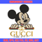 Mickey mouse Embroidery Design, Gucci Embroidery, Brand Embroidery, Embroidery File, Logo shirt, Digital download.jpg