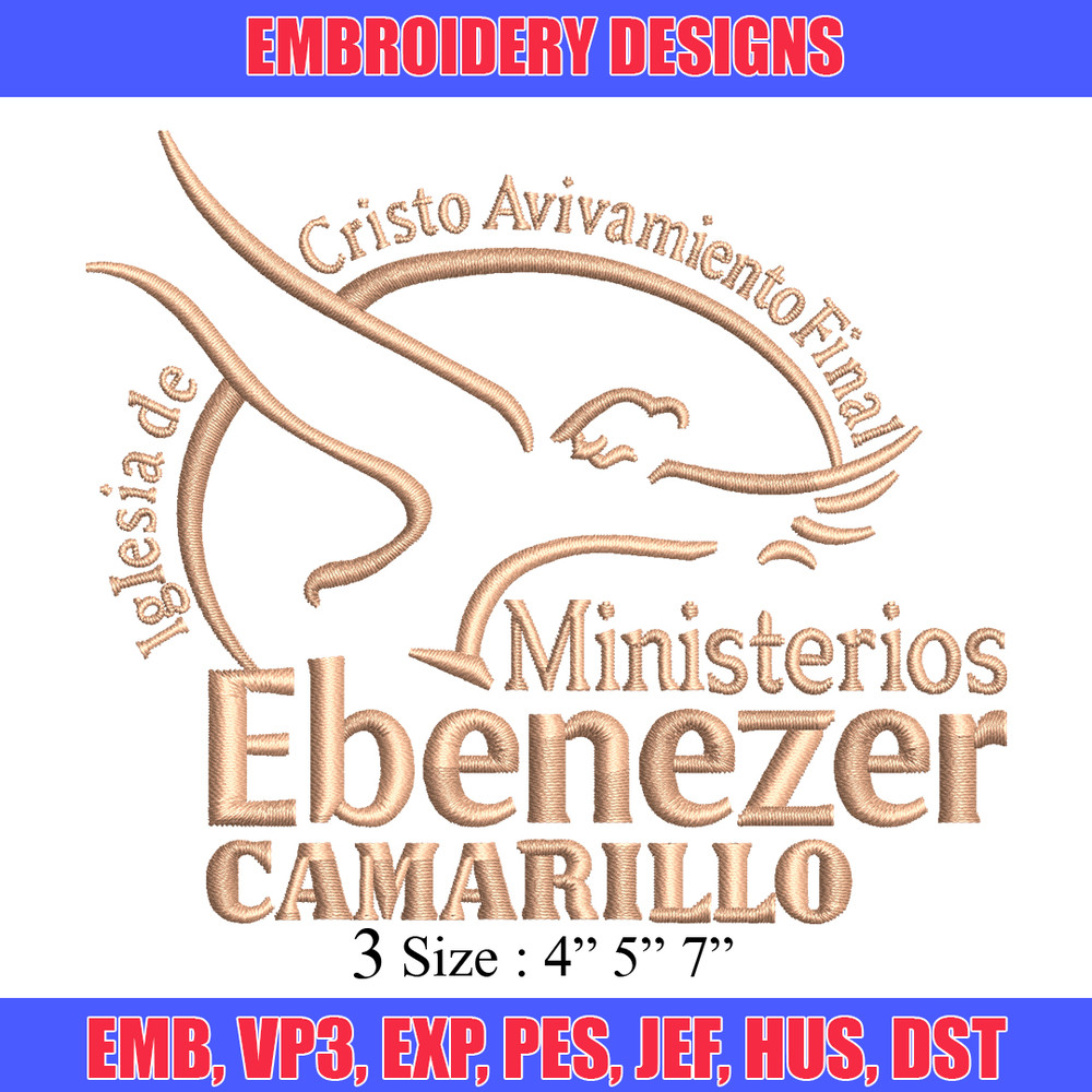 Ministerios Ebeneze embroidery design, Ministerios Ebeneze embroidery, logo design, embroidery file, Digital download..jpg
