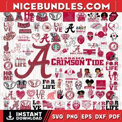90 files alabama-crimson-tide team bundle svg, alabama-crimson-tide svg, n-c-a-a teams svg, n-c-a-a svg, png, dxf, eps,