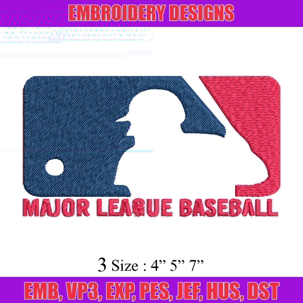Mlb logo Embroidery Design, Brand Embroidery, Embroidery File, Logo shirt, Sport Embroidery,Digital download.jpg