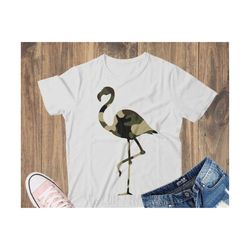 camo flamingo svg, camouflage flamingo svg, flamingo monogram svg, flamingo svg, flamingo clipart, flamingo monogram set